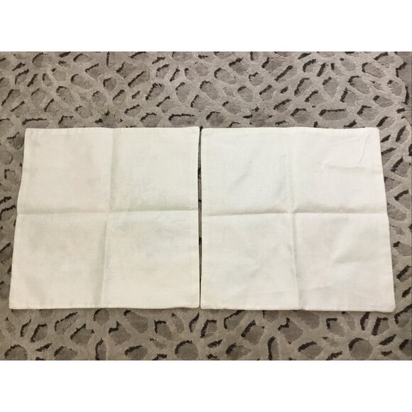 Cardinal Birds Christmas Throw Pillow Covers Lot Of 2, 19”x19” New - Picture 2 of 3